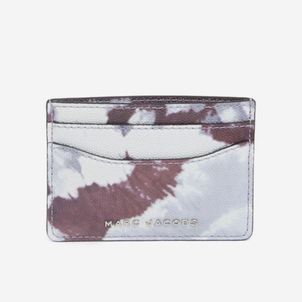 NEW! Marc Jacobs Tie Dye Card Case Languid Lavender $90